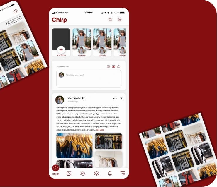 Chirp product interface