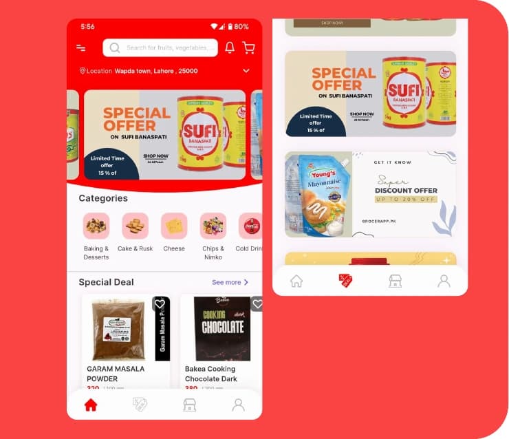 Deal Reel product interface